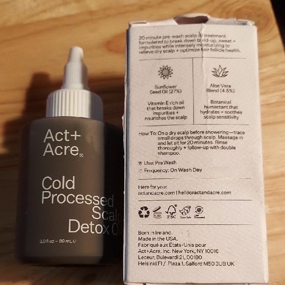 Cold Processed Scalp Detox Oil - White - Picture 4 of 9